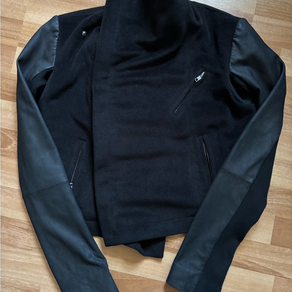 Veda Leather and Polyester Women’s Jacket